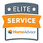 elite service home advisor badge